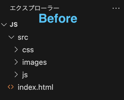 vscode-iconsインストール前