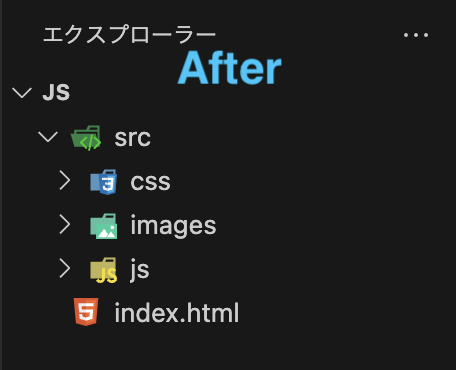 vscode-iconsインストール後